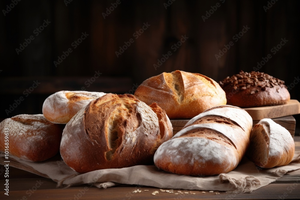 Bread table food wood. Bread table food wood.