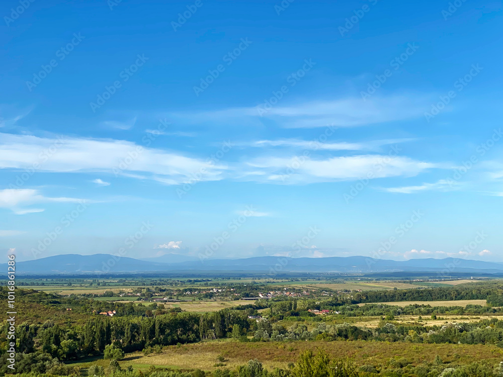 Naklejka premium mountain view