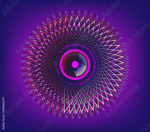 abstract purple spiral background .