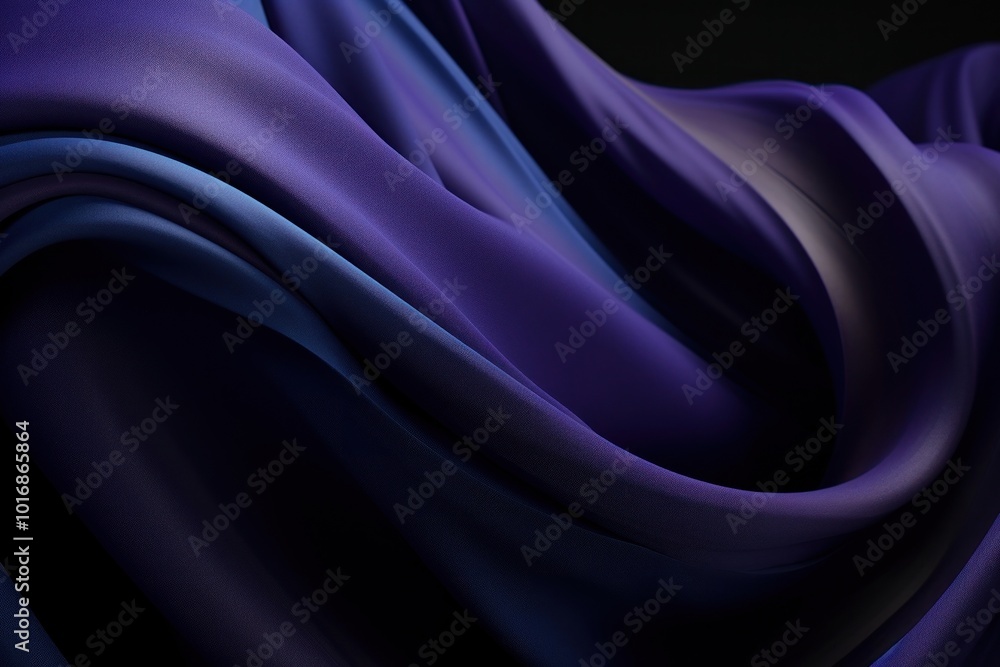 Abstract sculpture smooth purple curve. Abstract sculpture smooth purple curve.