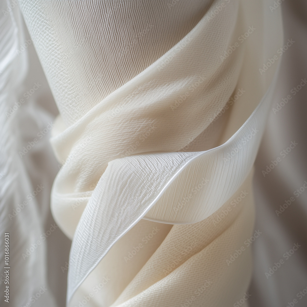 Thigh wrapped in an adjustable support bandage