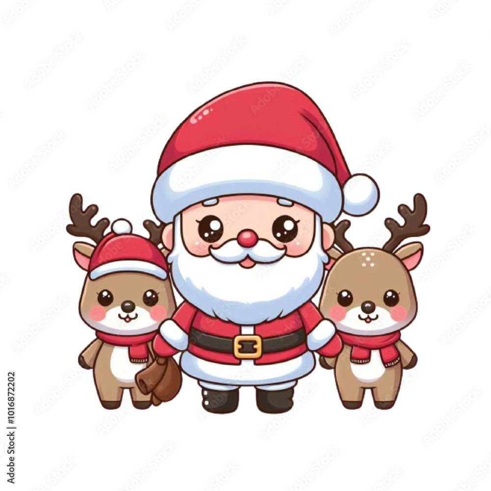 Cute cartoon of santa claus with reindeer stickers, Cute cartoon of santa claus with reindeer stickers, Cute cartoon, Santa Claus, Reindeer, Stickers, Christmas stickers, Festive stickers, Holiday the Cute cartoon of santa claus with reindeer stickers, Cute cartoon of santa claus with reindeer stickers, Cute cartoon, Santa Claus, Reindeer, Stickers, Christmas stickers, Festive stickers, Holiday the