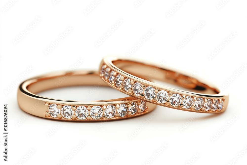 Elegant Rose Gold Wedding Rings for Special Moments Elegant Rose Gold Wedding Rings for Special Moments