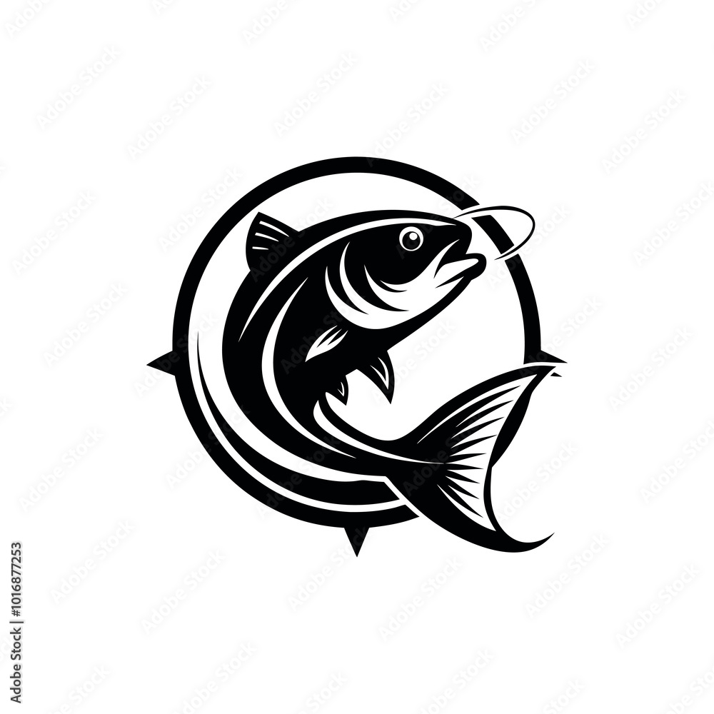 Fototapeta premium Mastering the Art of Fish Catching