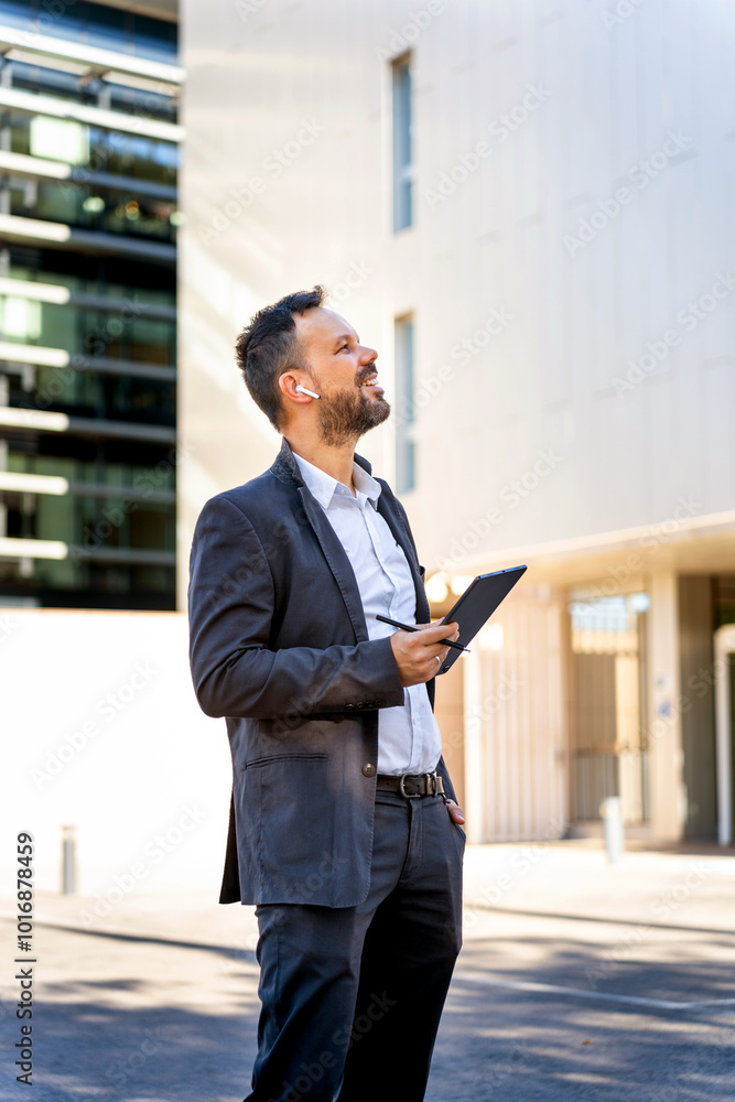 Portrait of a successful middle-aged businessman Portrait of a successful middle-aged businessman