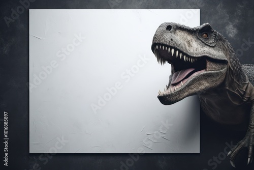Fototapeta Naklejka Na Ścianę i Meble -  T-rex dinosaur animal t-rex.