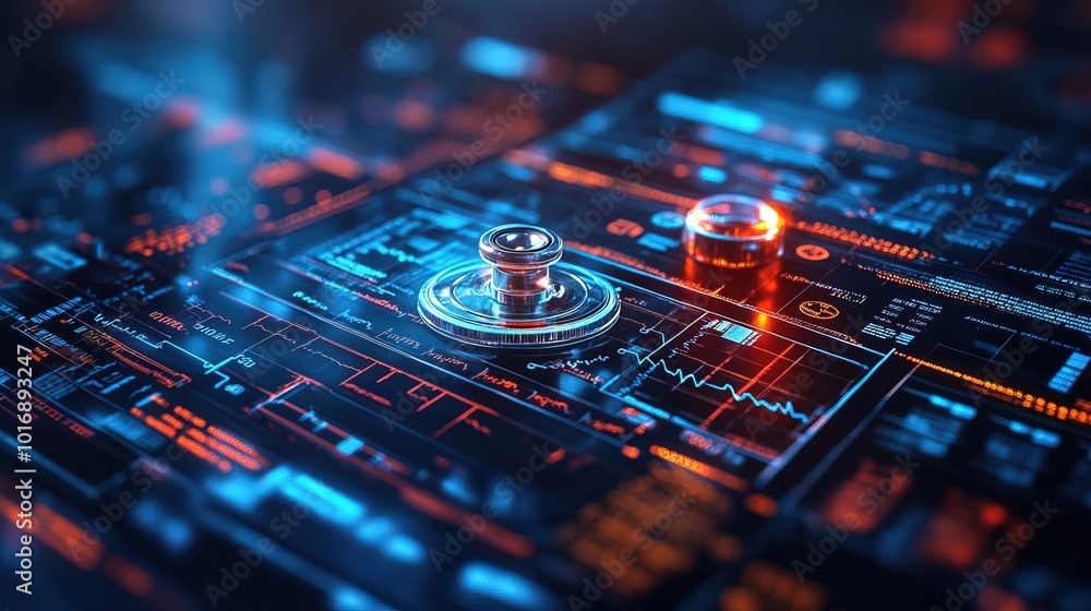 Virtual graph data and growth for the healthcare and medical insurance industry Virtual graph data and growth for the healthcare and medical insurance industry