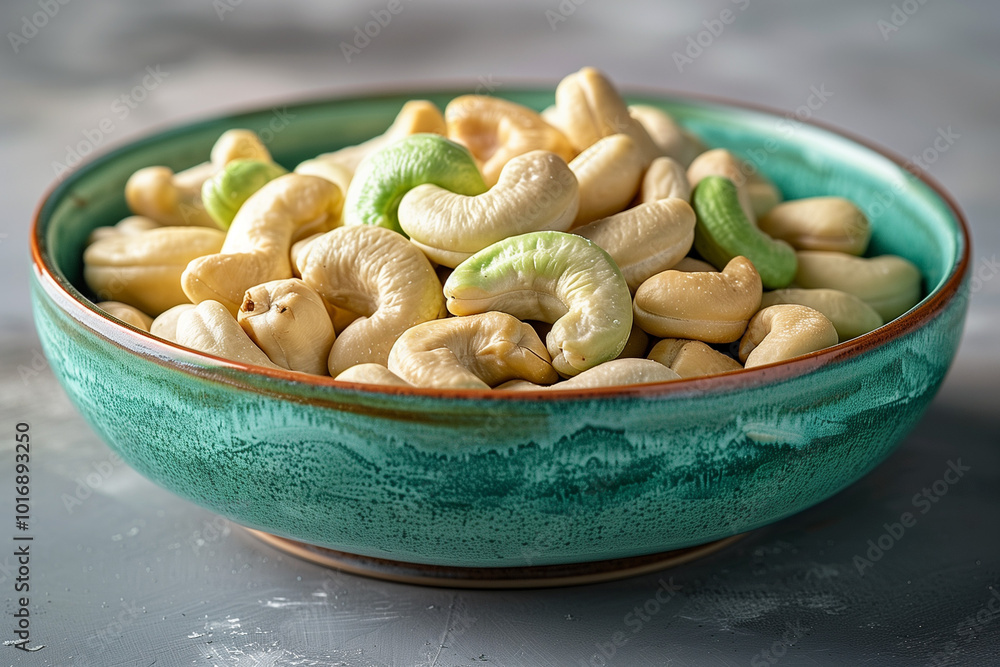 bowl of cashew nuts. close up cashew. AI Generated bowl of cashew nuts. close up cashew. AI Generated
