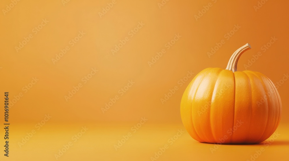 Solid pumpkin orange background with a smooth gradient and clear area for text. Solid pumpkin orange background with a smooth gradient and clear area for text.