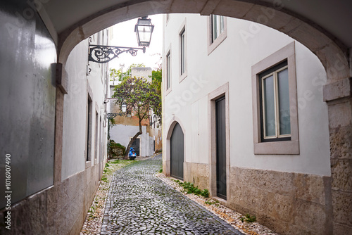 Architecture of Lisbon city, Portugal.