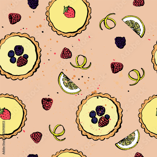 Graphic pattern of Tarts