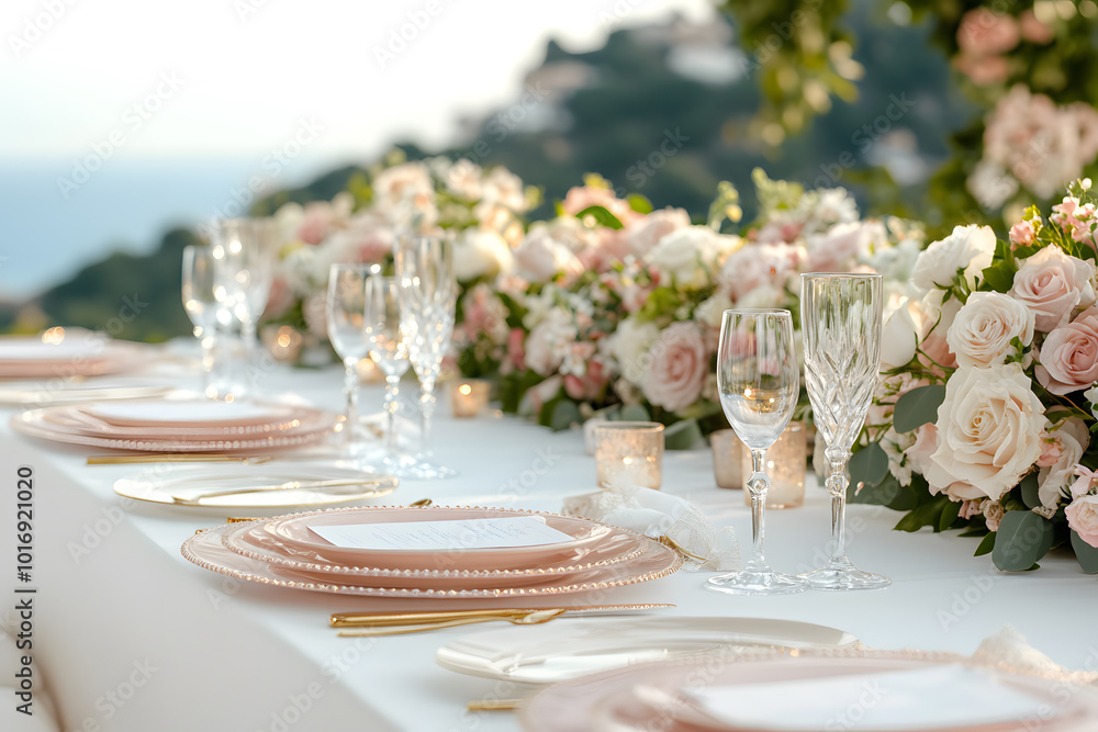 Wedding Table with Pink and White Flowers | Elegant Floral Arrangement for a Romantic and Stylish Celebration Wedding Table with Pink and White Flowers | Elegant Floral Arrangement for a Romantic and Stylish Celebration