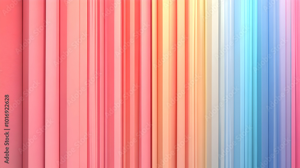 Obraz premium Abstract Background with Colorful Vertical Stripes
