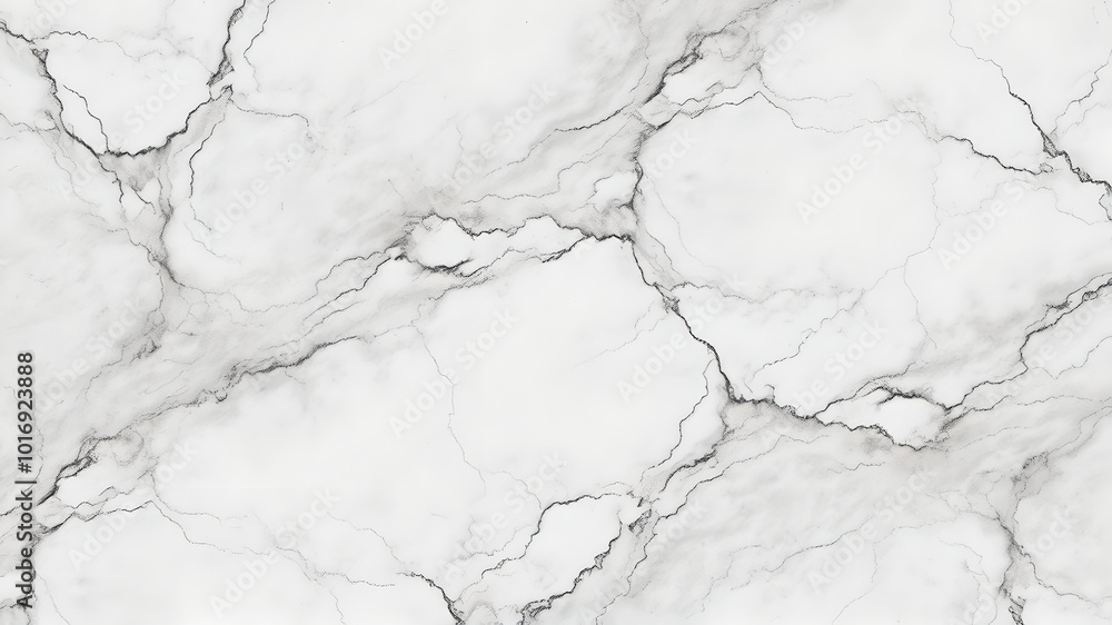 Obraz premium white marble with gray veins background texture