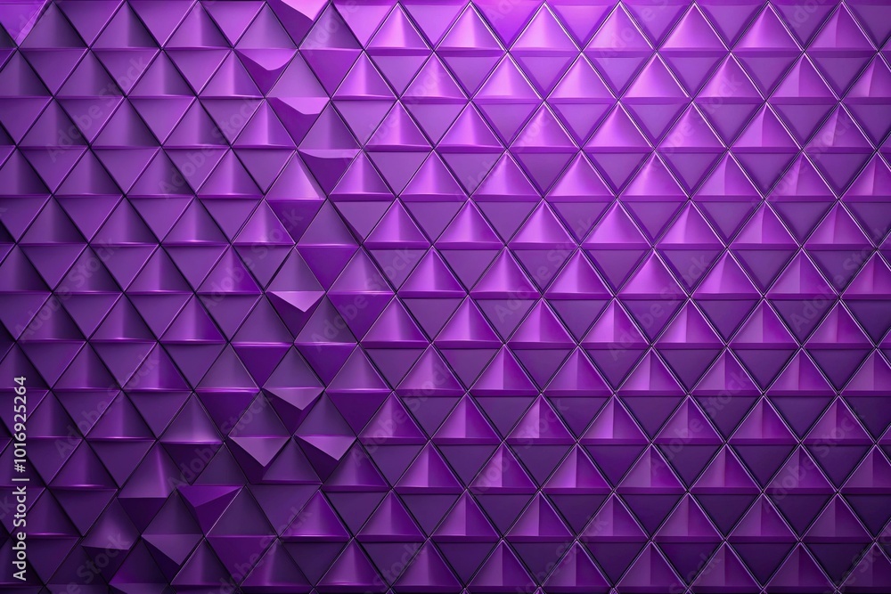 Medium shot purple triangle pattern on royal purple background Medium shot purple triangle pattern on royal purple background
