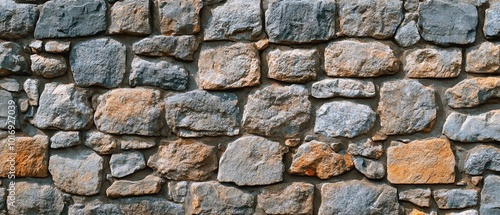 Texture of a stone wall. Old castle stone wall texture background. Stone wall as a background or texture. Part of a stone wall