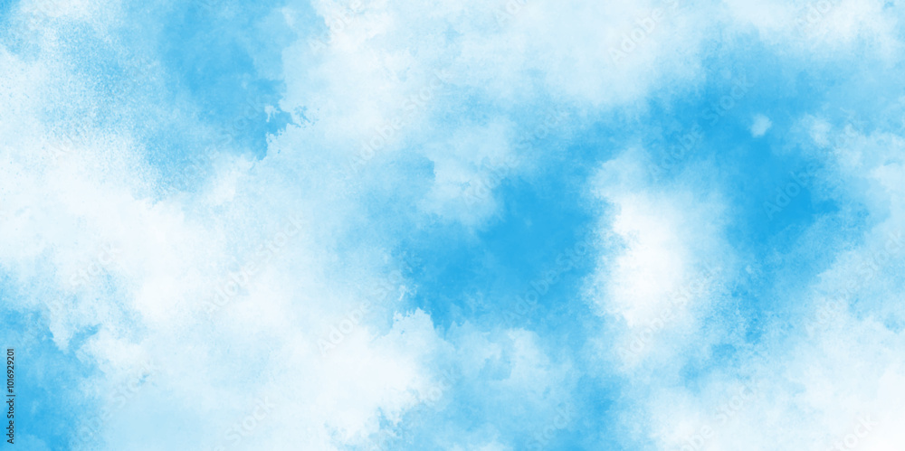 abstract watercolor scraped grungy background, Modern and paper texture design with sky blue cloud paint brush, Hand painted light blue background with watercolor. abstract watercolor scraped grungy background, Modern and paper texture design with sky blue cloud paint brush, Hand painted light blue background with watercolor.