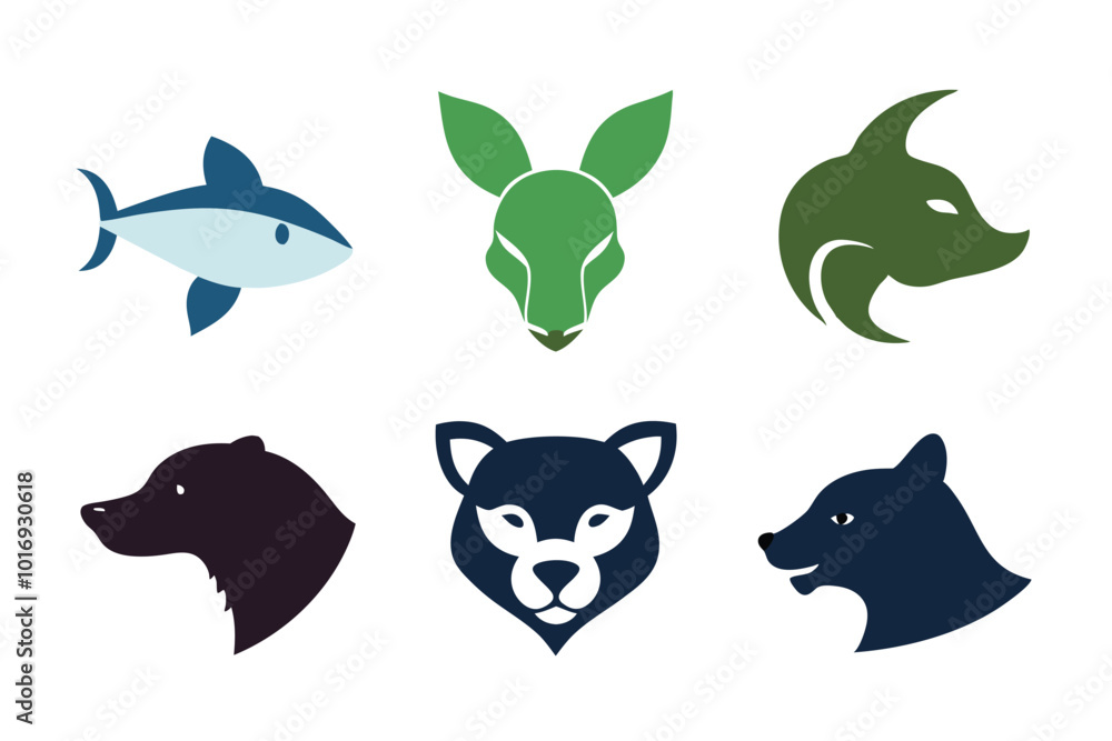 -create-6-different-animal-head-silhouette-vector-(9).eps -create-6-different-animal-head-silhouette-vector-(9).eps