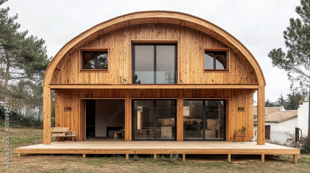 The new construction boom in Spain is the construction of houses with a wooden structure, here are some unique construction details The new construction boom in Spain is the construction of houses with a wooden structure, here are some unique construction details