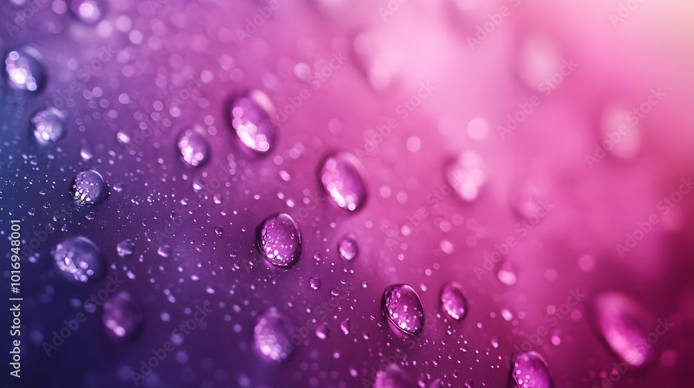 Purple and Pink Water Drops Abstract Background Purple and Pink Water Drops Abstract Background