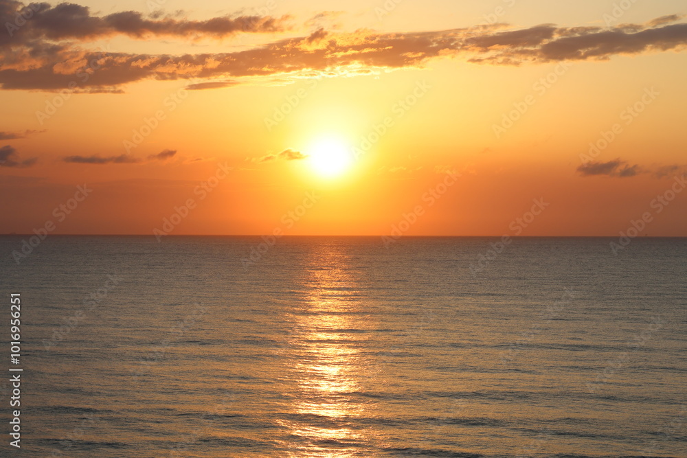 sunrise over the sea sunrise over the sea