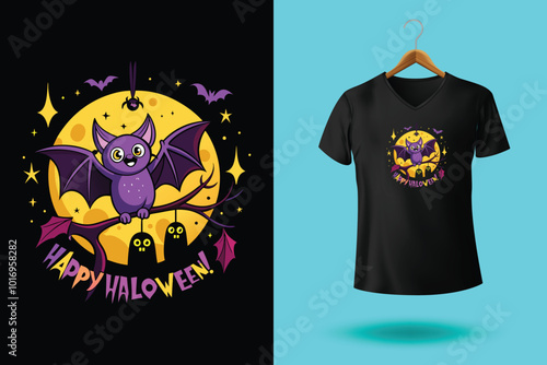 Halloween boo t shirt design