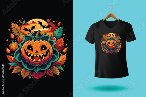Halloween boo t shirt design
