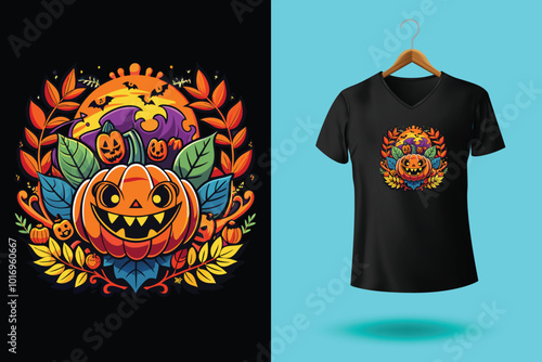 Halloween boo t shirt design