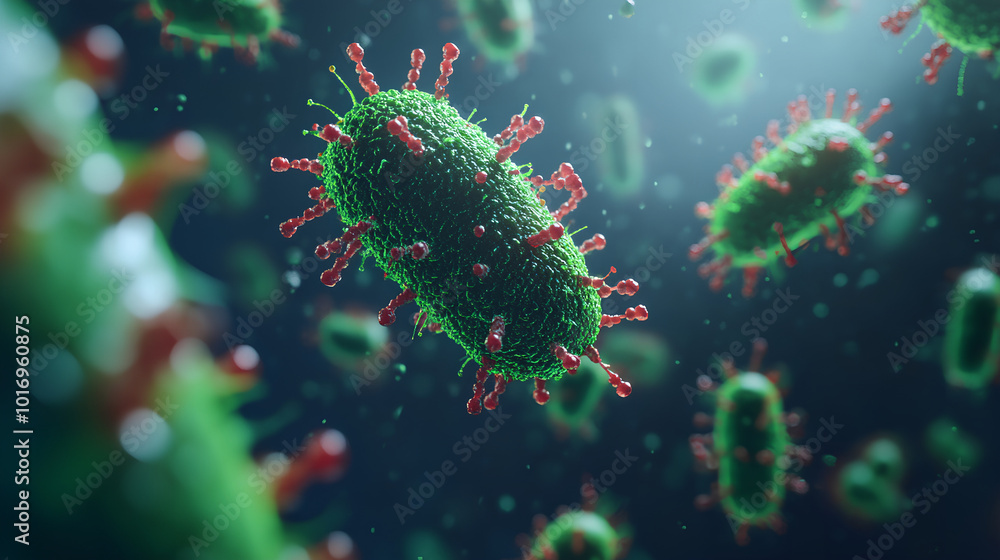 bacteria and microscope bacteria and microscope