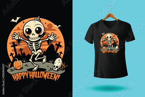 Halloween boo t shirt design