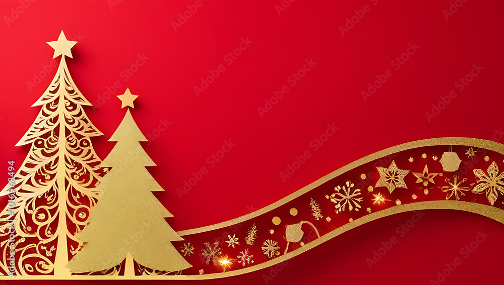 festive golden glitter shining bright red background perfect holiday cards festive golden glitter shining bright red background perfect holiday cards