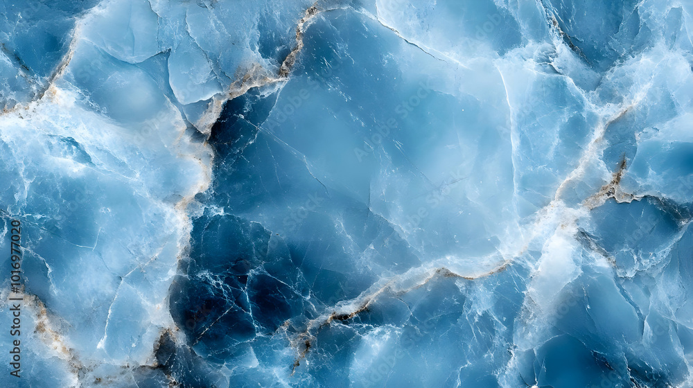 Obraz premium Blue Marble Texture Background Image