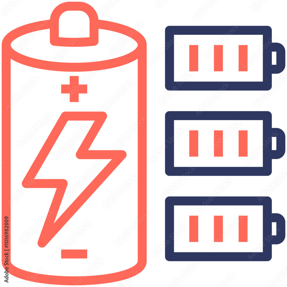 Fototapeta premium Electricity Icon