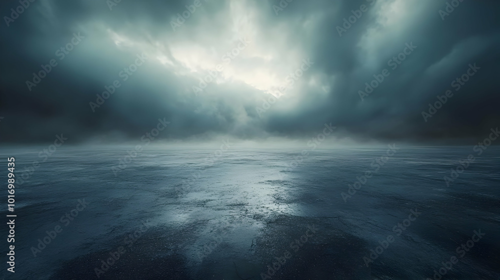 Dark and Stormy Sea Abstract Background Dark and Stormy Sea Abstract Background