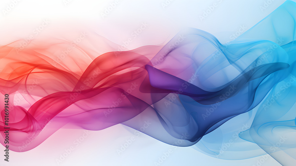 Naklejka premium Abstract Smoke Background