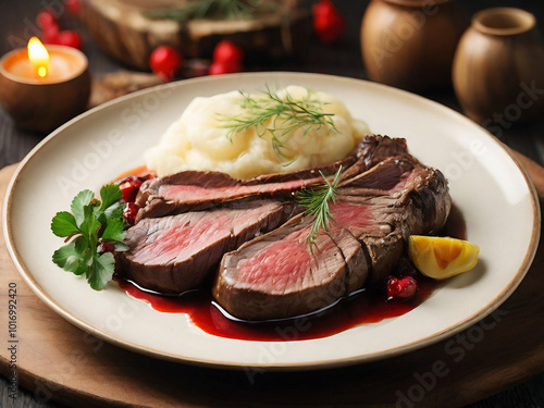 Poronkäristys (Sautéed Reindeer) - Finnish Dish photo