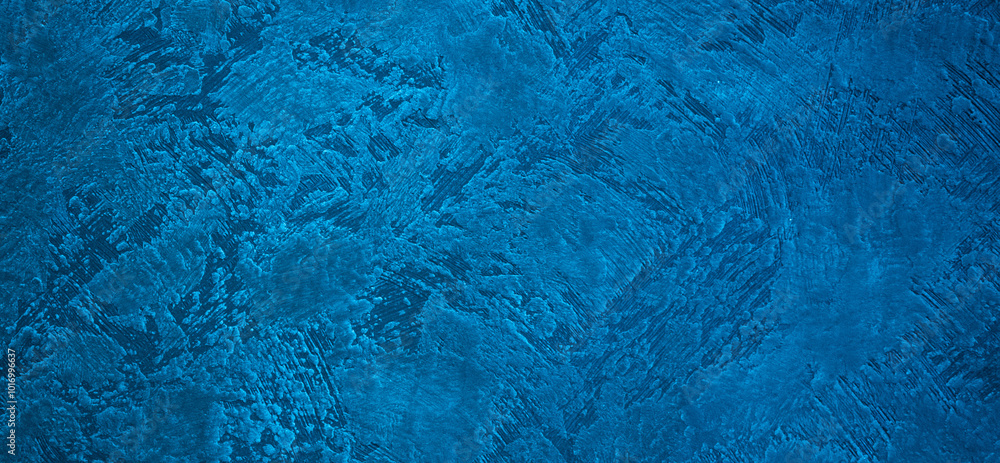 Deep Blue Background of Venetian plaster Deep Blue Background of Venetian plaster