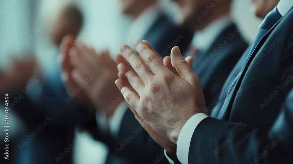 Business People Applauding | Group of Professionals Celebrating Success and Team Achievement in a Corporate Environment Business People Applauding | Group of Professionals Celebrating Success and Team Achievement in a Corporate Environment