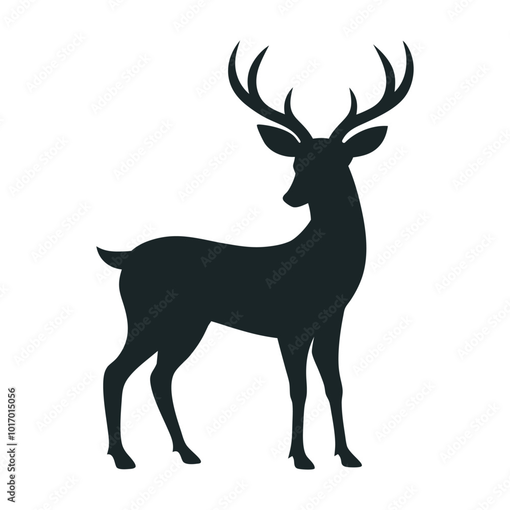 deer silhouette vector deer silhouette vector