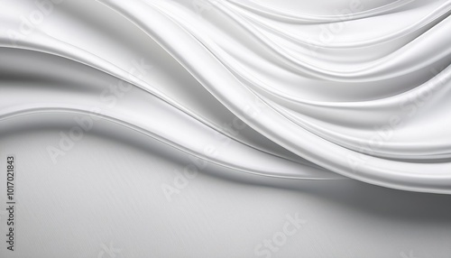 Elegant white background with shiny lines