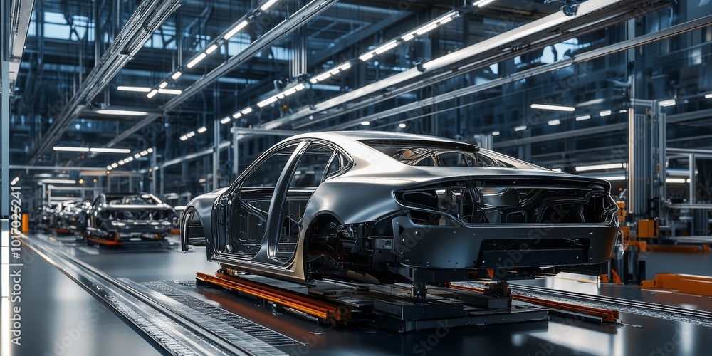 Discover an innovative automotive assembly line that incorporates cuttingedge technology along with precision engineering for the efficient and highquality production of car chassis components Discover an innovative automotive assembly line that incorporates cuttingedge technology along with precision engineering for the efficient and highquality production of car chassis components