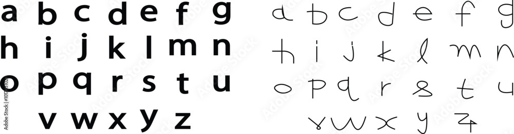 Alphabet cubes line and flat icon set, abc and toy, block sign, vector graphics, a linear pattern isolated on transparent background. Hand drawn doodle style collection. small letters. Alphabet cubes line and flat icon set, abc and toy, block sign, vector graphics, a linear pattern isolated on transparent background. Hand drawn doodle style collection. small letters.
