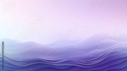 Stunning Gradient Landscape: Serene Purple and Pink Mountain Horizon Background