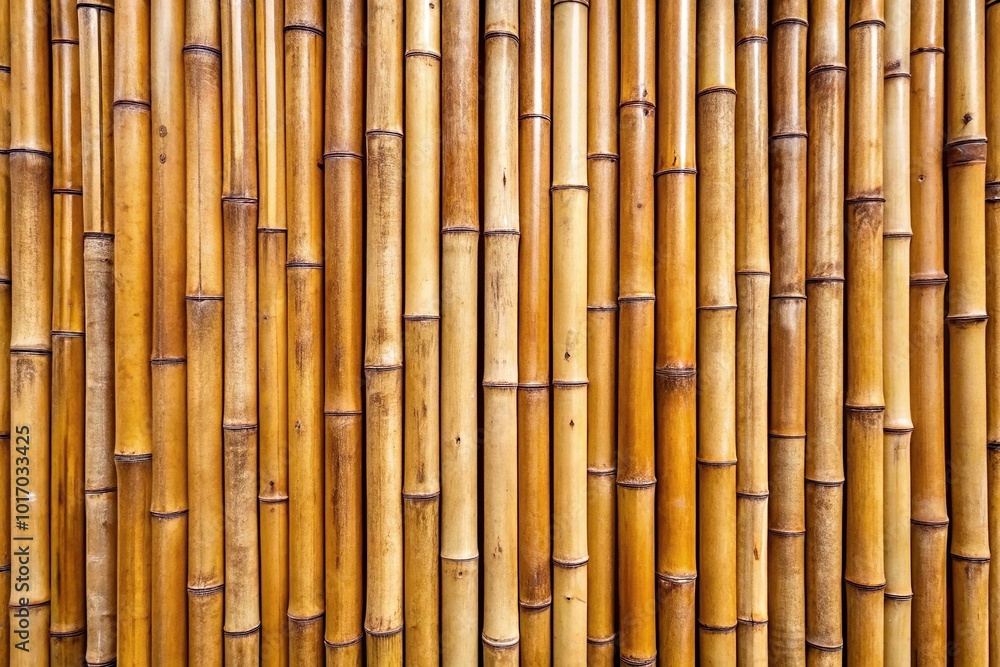 Fototapeta premium Bamboo texture background with natural pattern