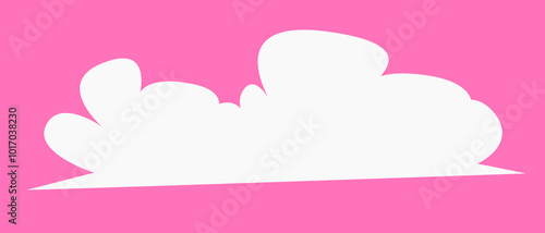 set of clouds element  for illustration decoration white sky with other variant