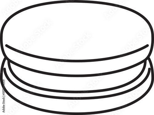 sandwich cookie baked sweet bakery clipart