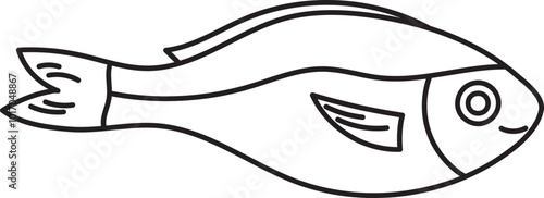 fish meat fresh food grocery butcher clipart