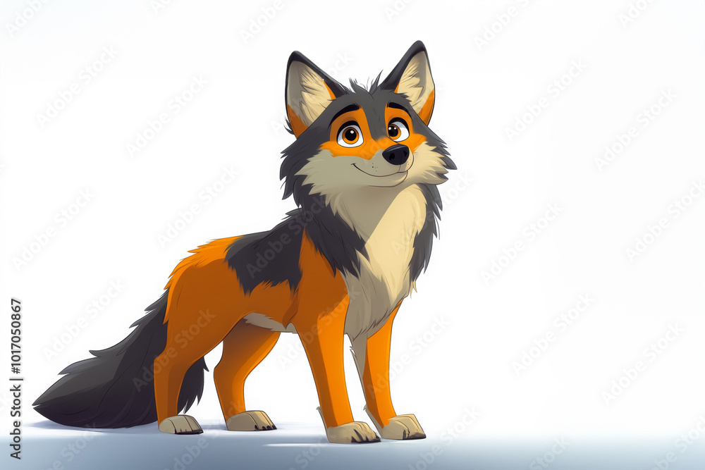 Cute Forest Fox Illustration for Children Cute Forest Fox Illustration for Children