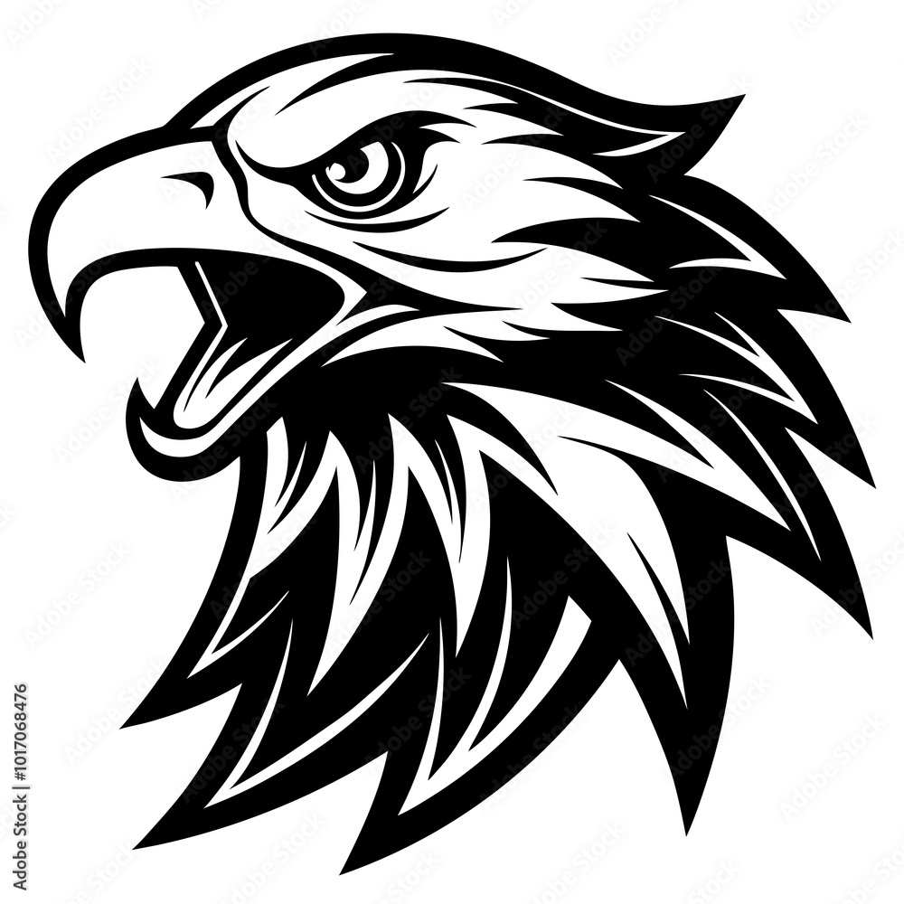 eagle head vector illustration eagle head vector illustration