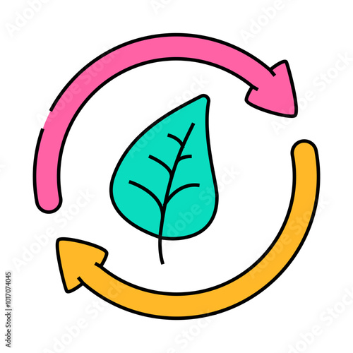 eco esg line icon vector. eco esg sign. isolated symbol illustration